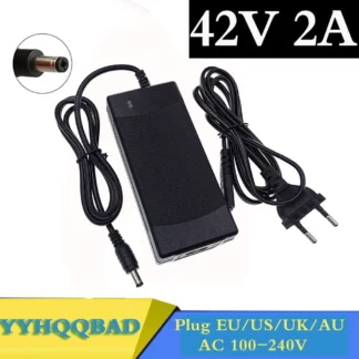 Cargador de Batería de Litio 42V 2A para Baterías de 36V (10S)