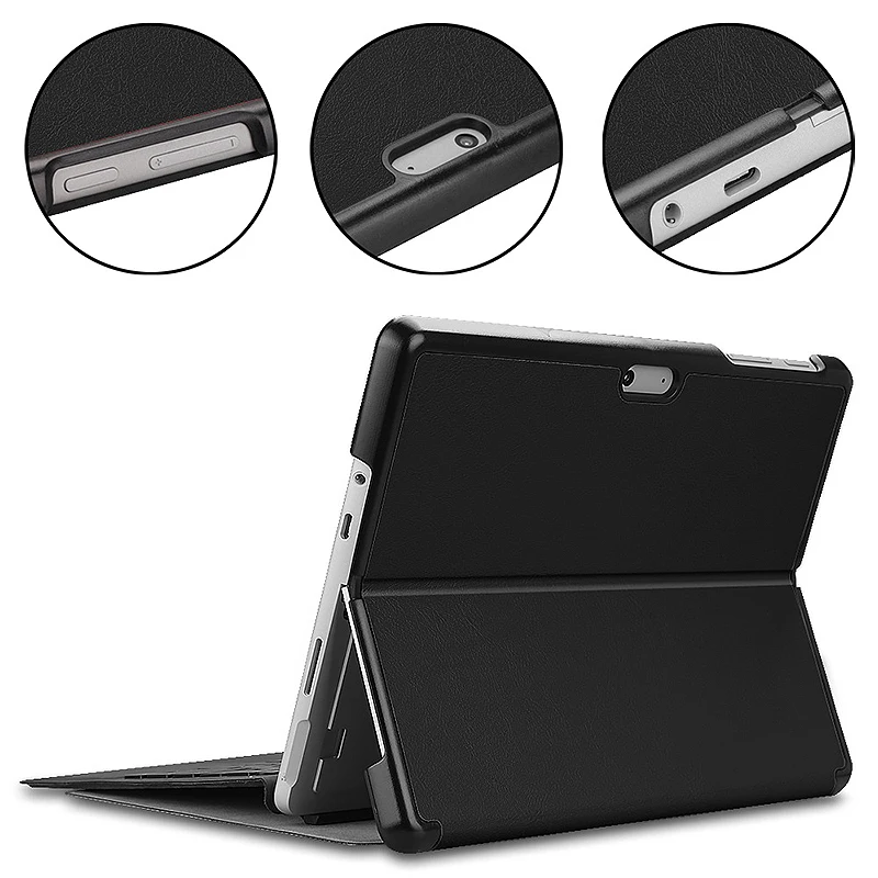 Funda Protectora de Cuero PU para Microsoft Surface Go 1/2/3/4 de 10.5" - Imagen 2