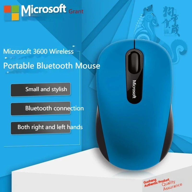 Mouse Inalámbrico Bluetooth Microsoft 3600 – Ligero, Compacto y Portátil - Imagen 3