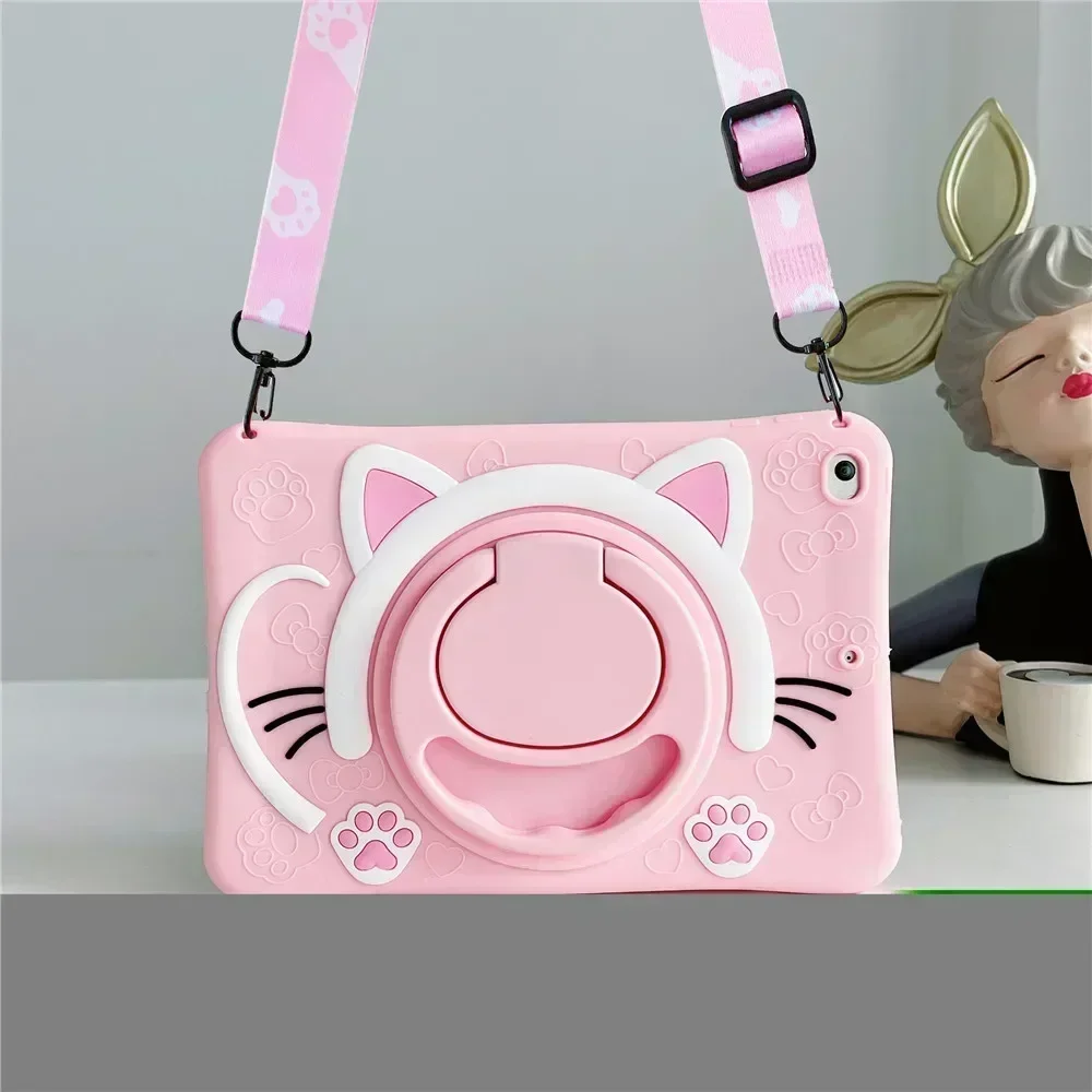 Funda de Silicona con Diseño de Dibujos Animados para iPad - Imagen 11