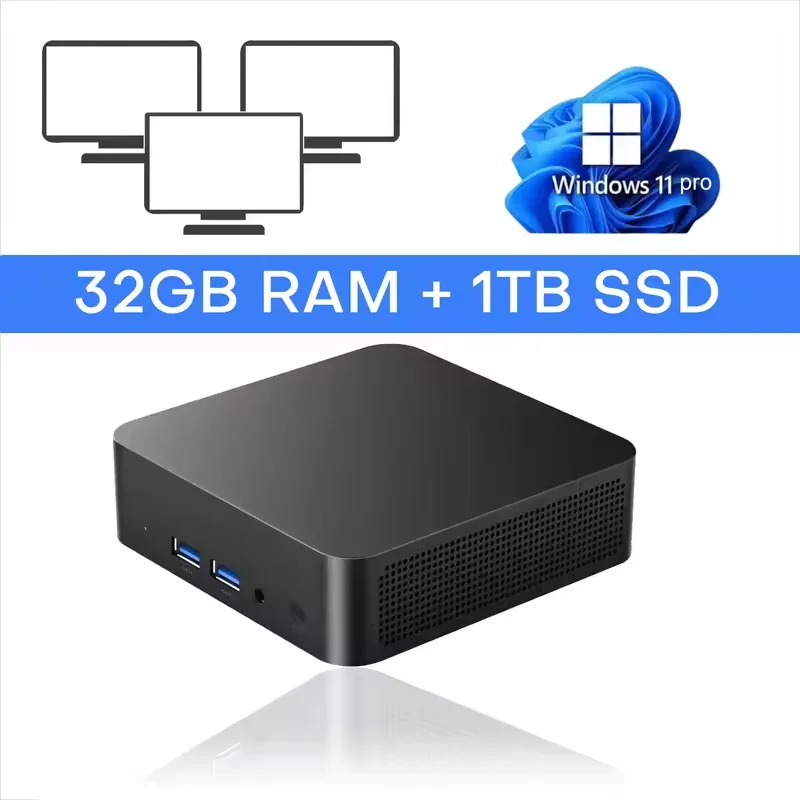 Mini PC Intel Core i9-10980HK | 32GB RAM | 1TB SSD NVMe | Windows 11 Pro | Wi-Fi 6 | Bluetooth 5.2 | 4K UHD - Imagen 7