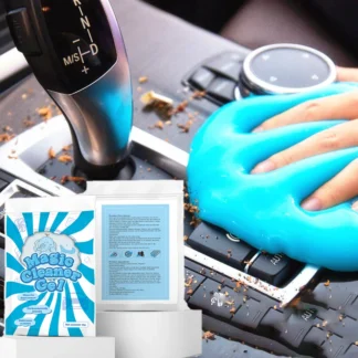 Gel Limpiador Multifuncional para Auto y Teclado – Elimina Polvo y Suciedad de Espacios Difíciles