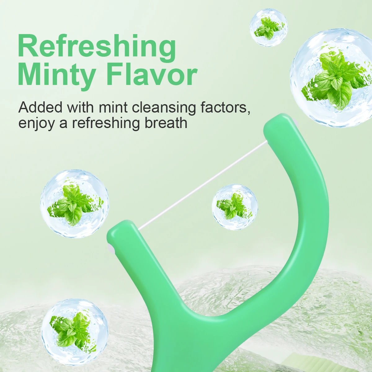300 Palillos de Hilo Dental con Menta – Set Portátil de Limpieza Bucal - Imagen 4
