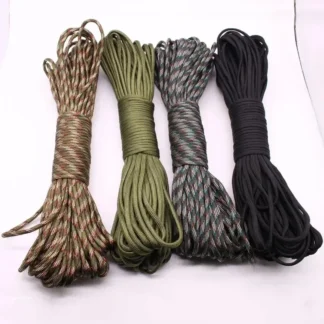 Cuerda Paracord 550 de 7 Núcleos – 4 mm (5 m / 15 m / 30 m)