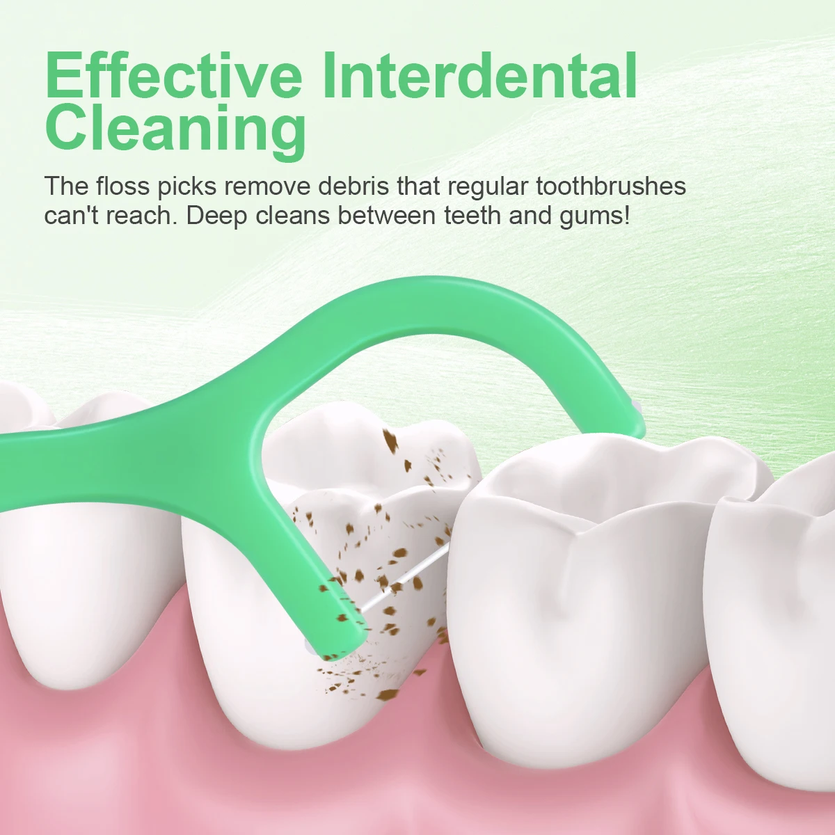300 Palillos de Hilo Dental con Menta – Set Portátil de Limpieza Bucal - Imagen 6