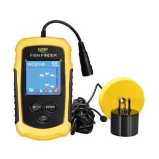Buscador de Peces Portátil FFC1108-1 – Sonar de 100 m para Pesca en Lago y Mar