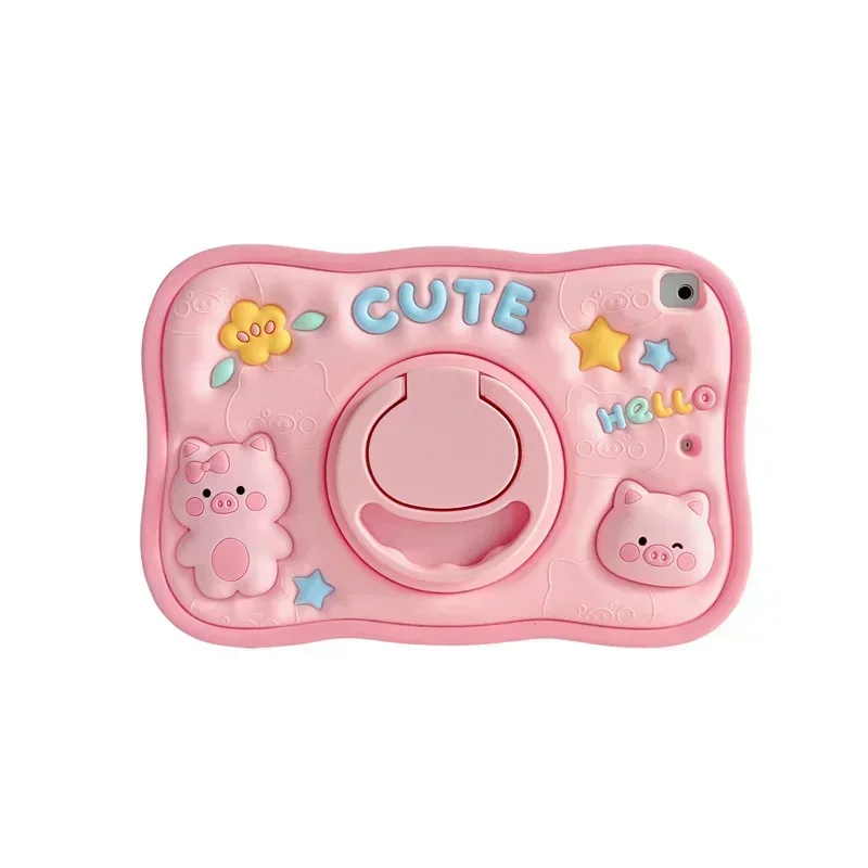 Funda de Silicona con Diseño de Dibujos Animados para iPad - Imagen 20