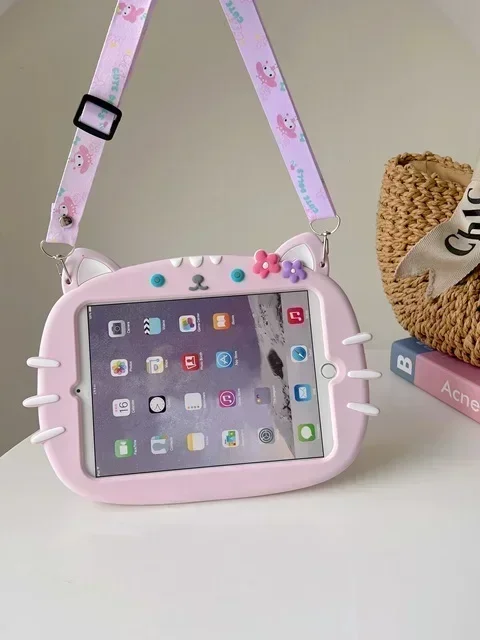 Funda de Silicona con Diseño de Dibujos Animados para iPad - Imagen 12