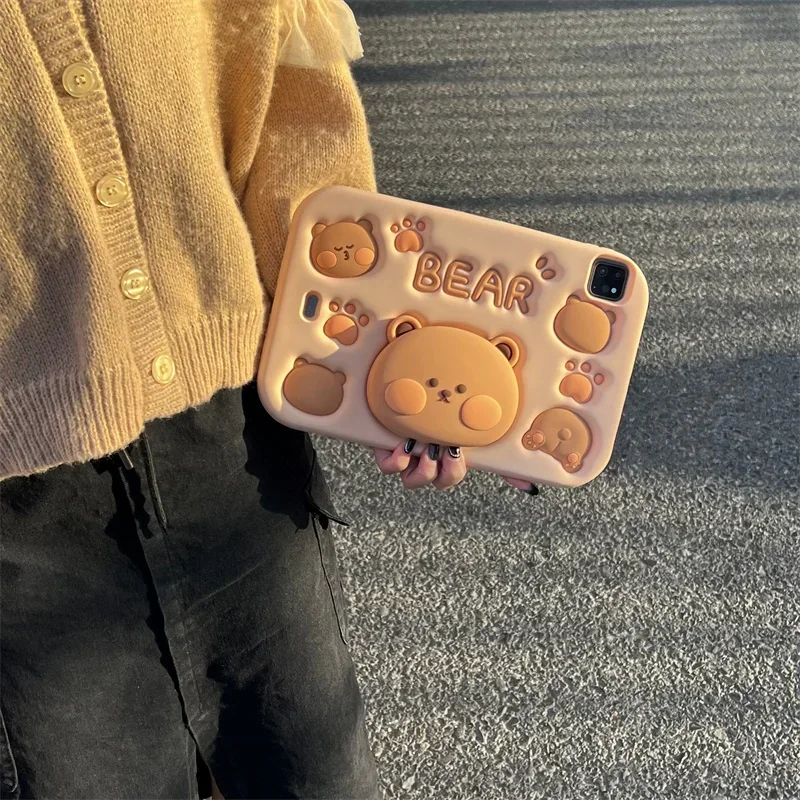 Funda de Silicona con Diseño de Dibujos Animados para iPad - Imagen 6
