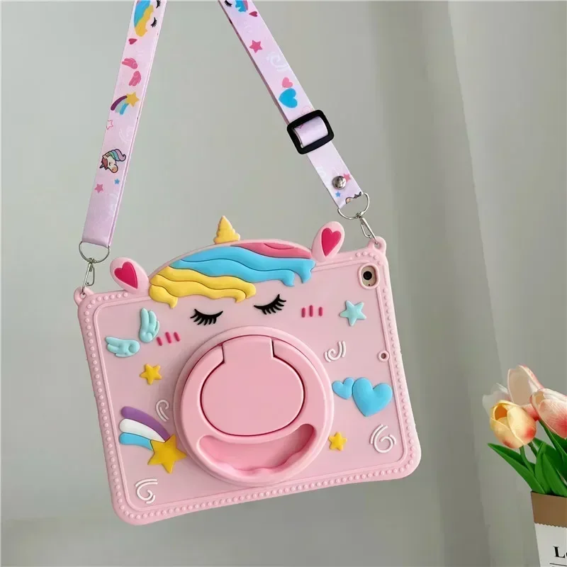 Funda de Silicona con Diseño de Dibujos Animados para iPad - Imagen 13